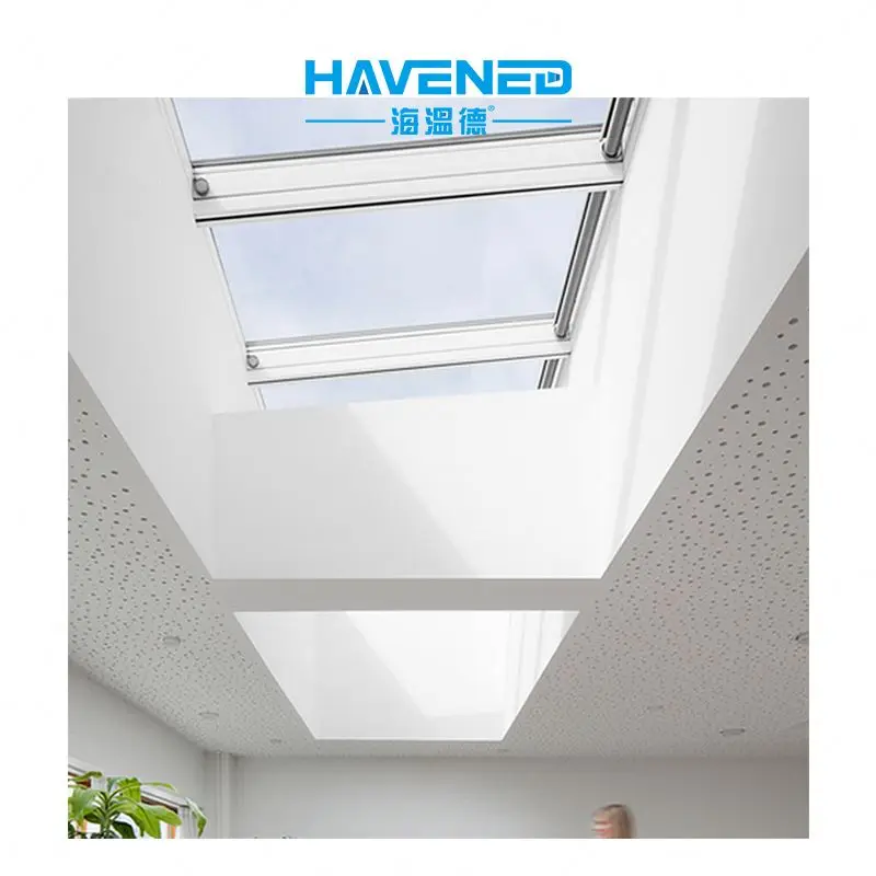 Outdoor Strong Heat Resistant Fireproof Plastic Dome Skylight for House Roof