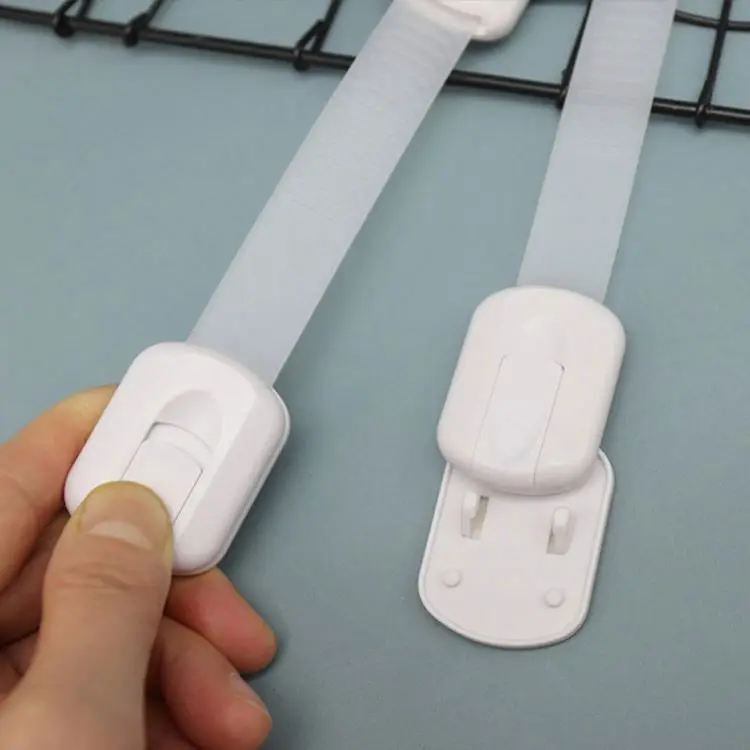 MM-BSP020 Baby Protection Accessories Adjustable Strap Drawer Safety Lock, Child Proof Cabinet Latch