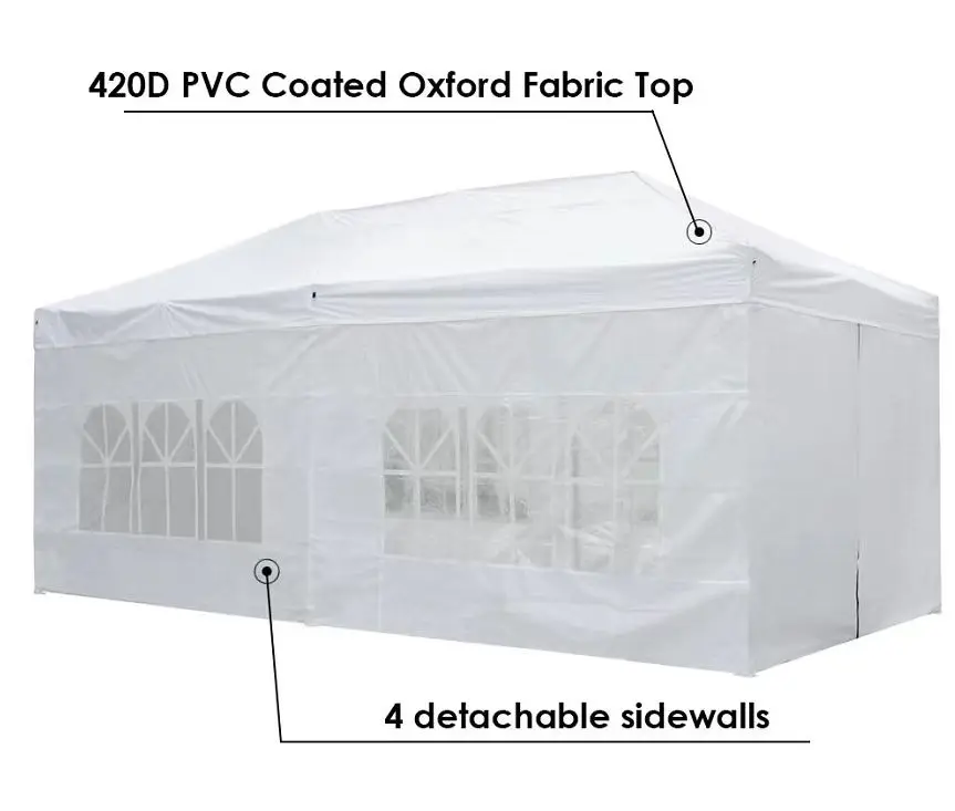 10x10 Advertising Logo Outdoor Steel Trade Show Tent Exhibition Event Marquee Gazebos Canopy Pop Up Custom Printed Tents