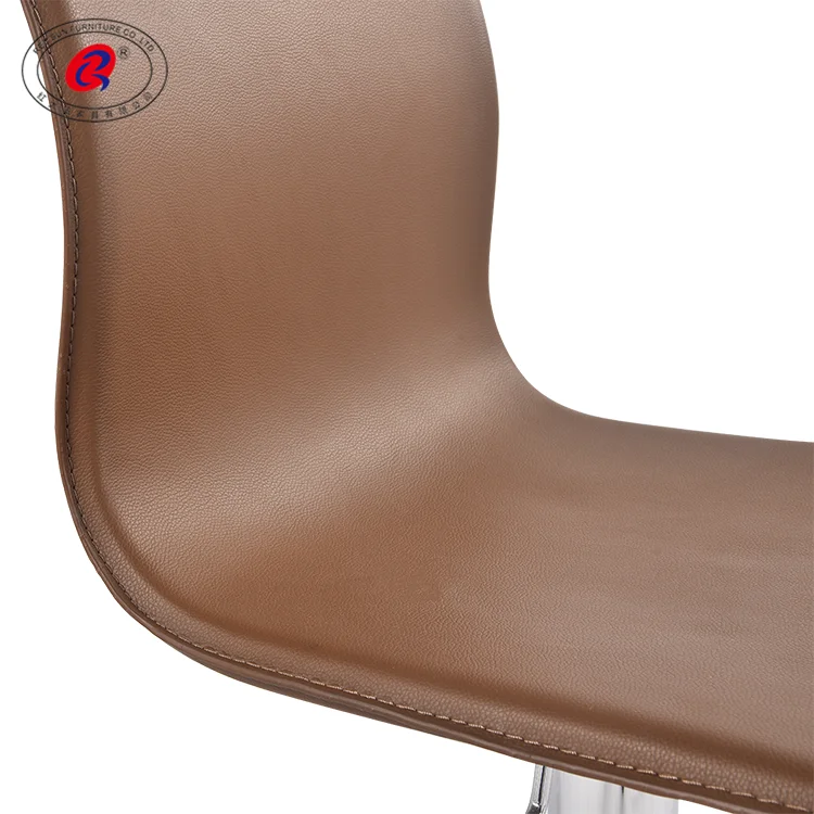 Hot Sale Commercial Metal Barstool Iron Chair 24 Counter Height Bar Stool With Foot Stool Swivel Cast Iron Bar Stool Base