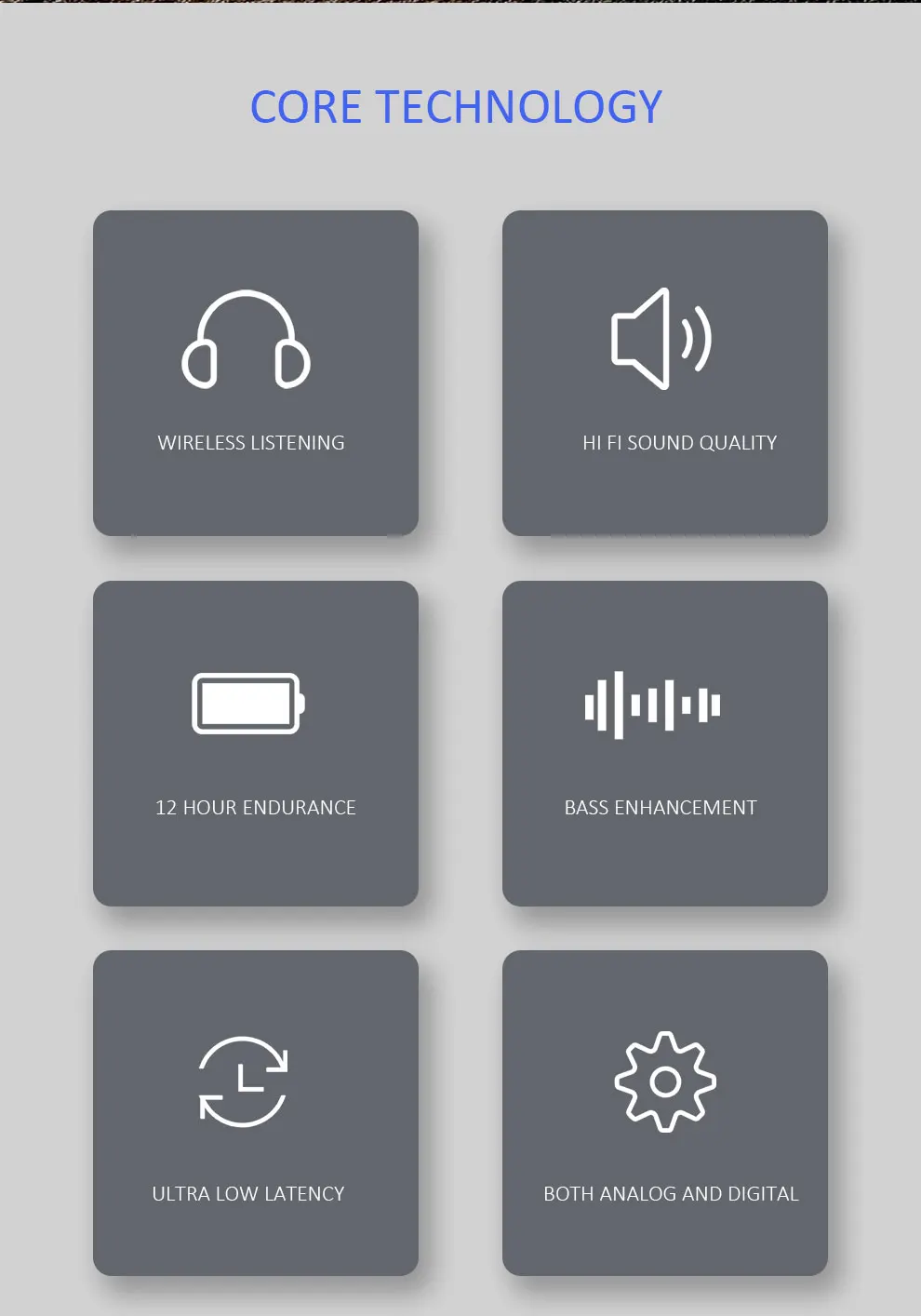 Wireless Rechargeable Headphones For Tv 2.4G tv headphone with base