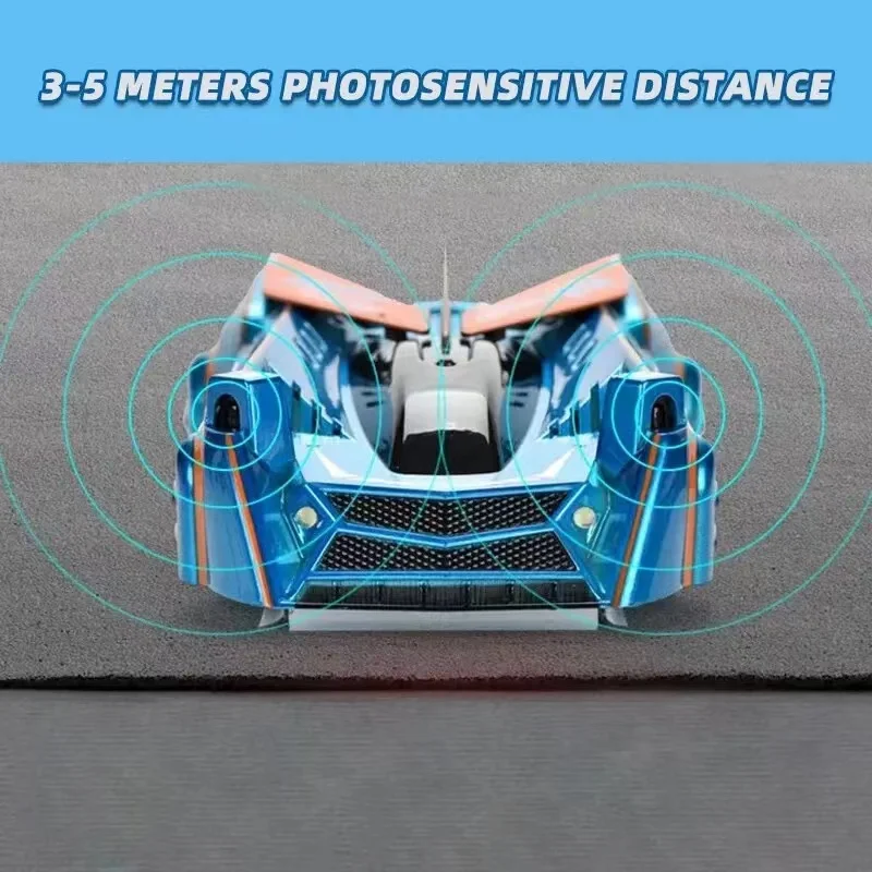Rc Stunt Infrared Laser Wall Car Tracking Ceiling Climbing Follow Light Drift 360 Rotating Electric Anti Gravity Car Toys