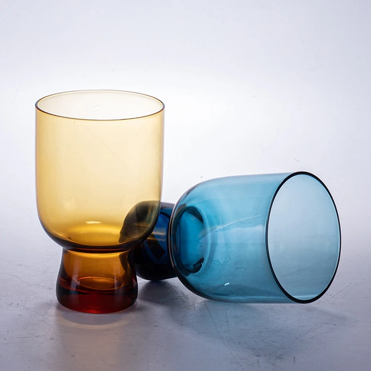 high borosilicate glass coffee cup drinking water glasses for restaurant novelty high borosilicate glass cup