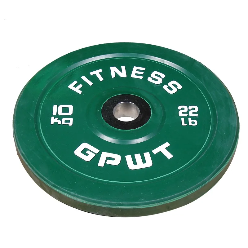 factory direct sale Professional durable sportsman multifunction colorful rubber bumper plate