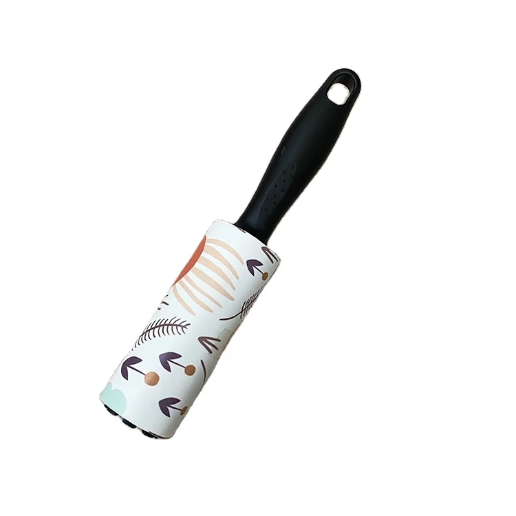 Customized Eco-Friendly dedusting roller Removal Dust Wiping Manual Plastic sticky paper Pet Hair Remover Lint Roller