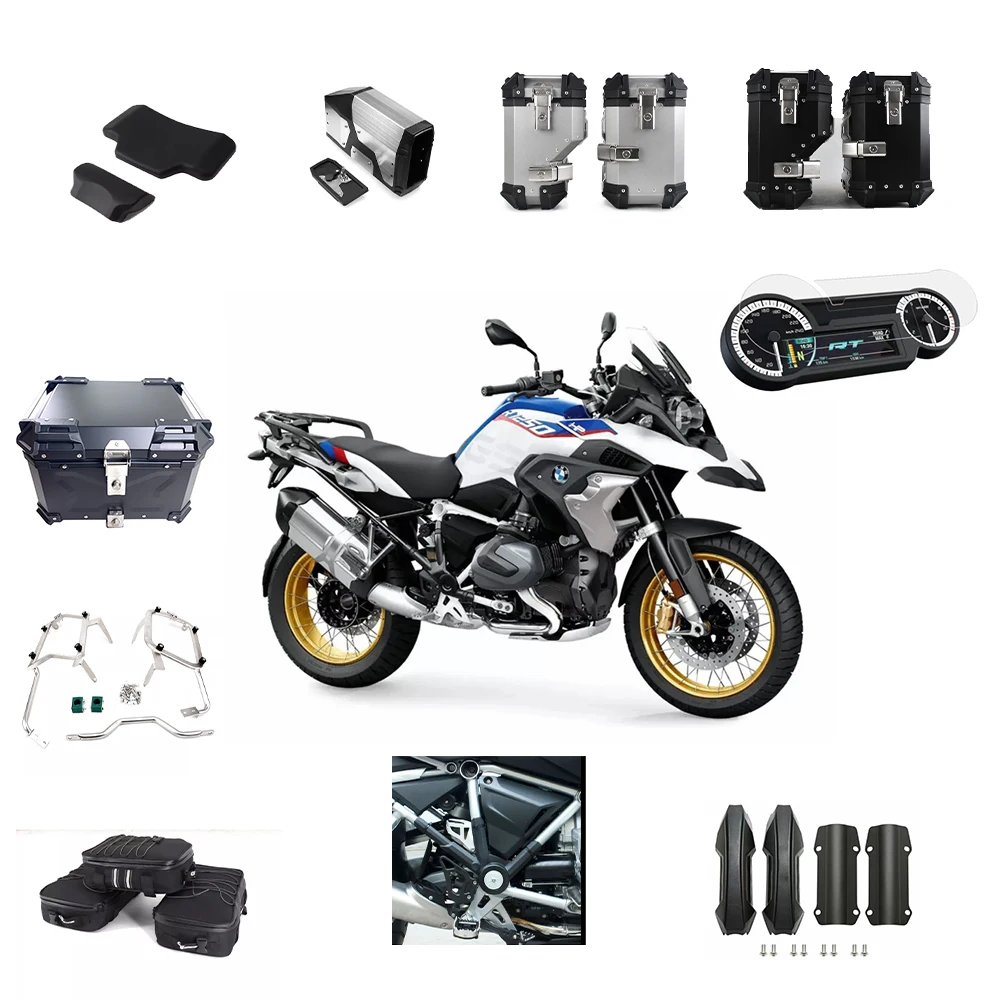 Motorcycle Modified Accessories Luggage Rack Side Box Bracket Spare Parts   For BMW R1200GS / 1250GS ADV