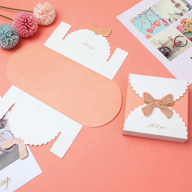 Oil-proof Wholesale Custom Cheap Fancy Eco friendly Present Packing Cotton Candy Tira Misu Sandwiches Brownie Box with Printing