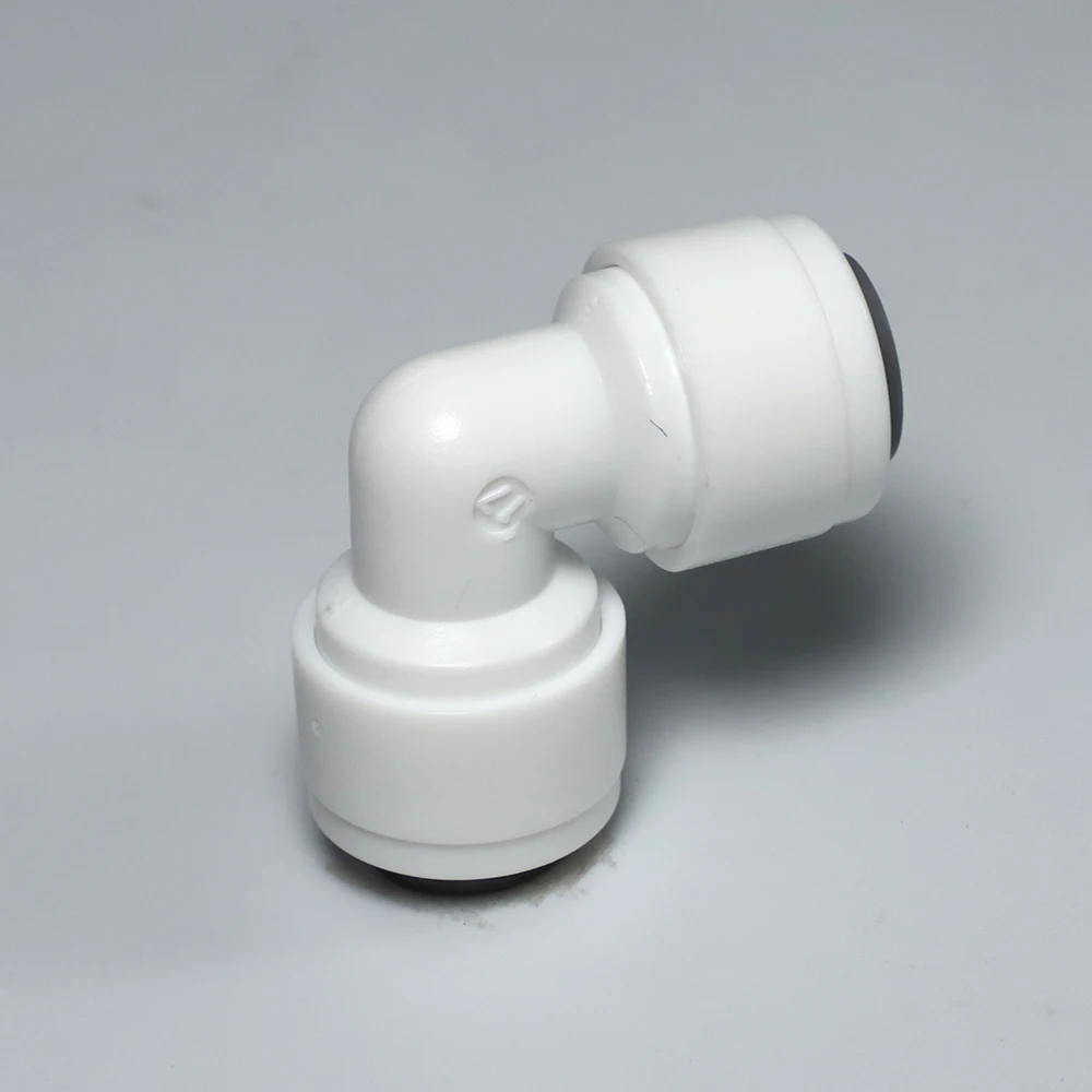 Plastic water accessories 1/4 - 1/4 Elbow RO System Parts Quick Fitting Connector Fitting Quick Connector