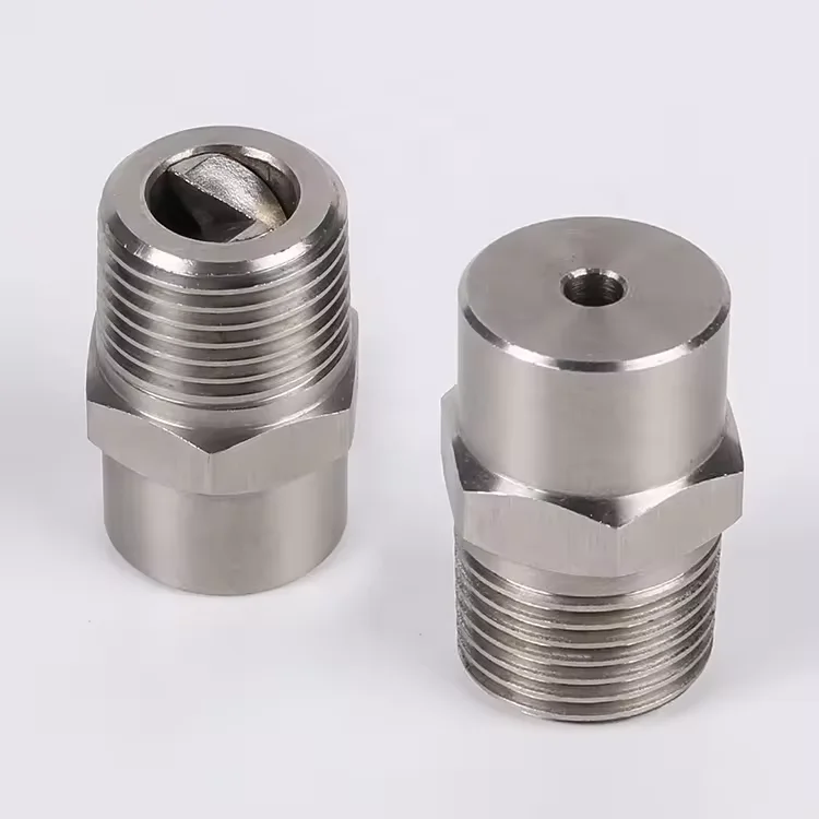 BYCO One Piece Body Stainless Steel Full Cone HH Cleaning Spray Nozzle