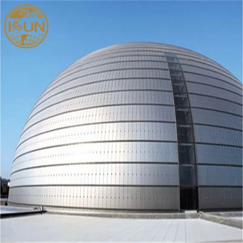  Good quality exterior wall cladding system aluminum curtain panel