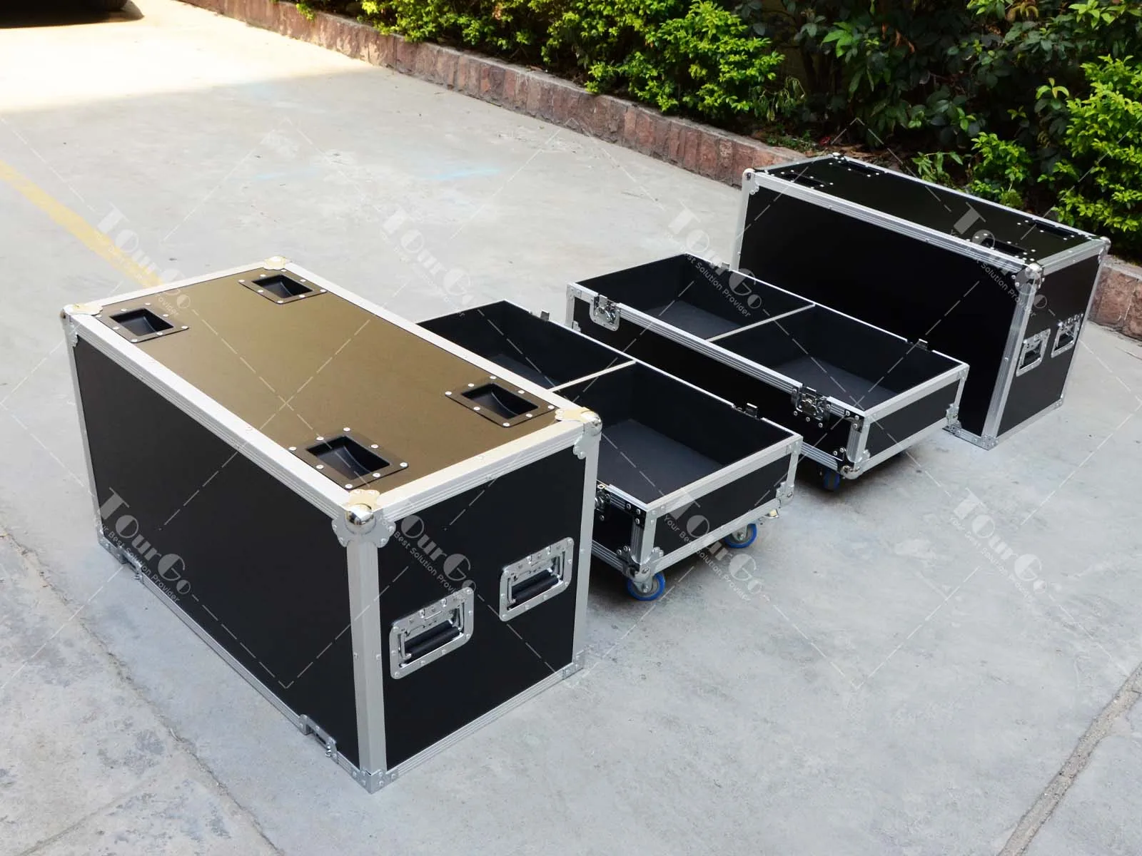 two way ATA Speaker Flight Case for Two JBL Speakers