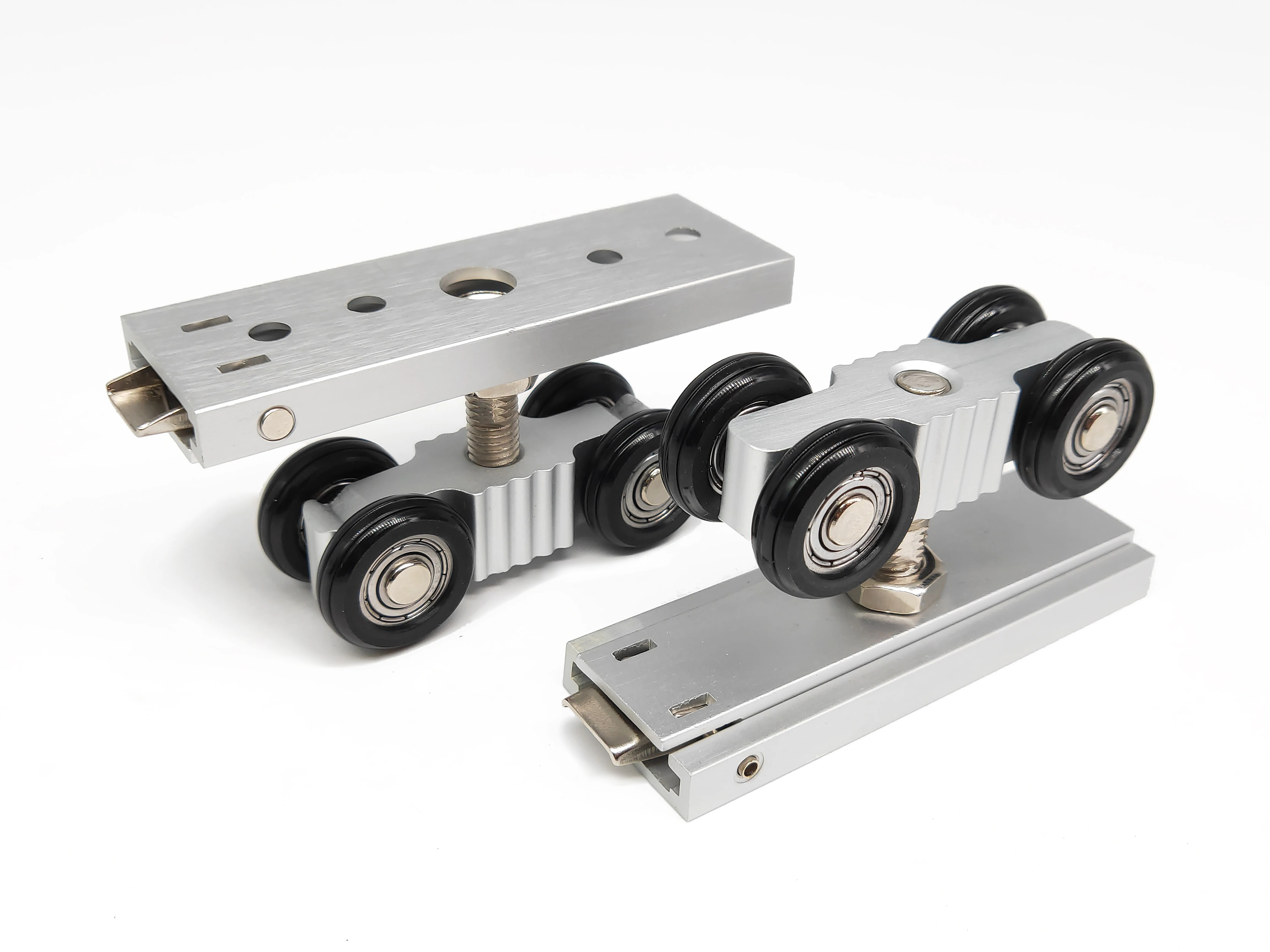 Heavy Duty Sliding Door Wooden Door Hanging Track Pulley  Door Sliding Track Hanging Wheel