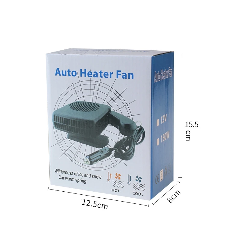 YD0608 Vehicle-mounted multi-function 12v portable car heater fan smart  heater 12v heater