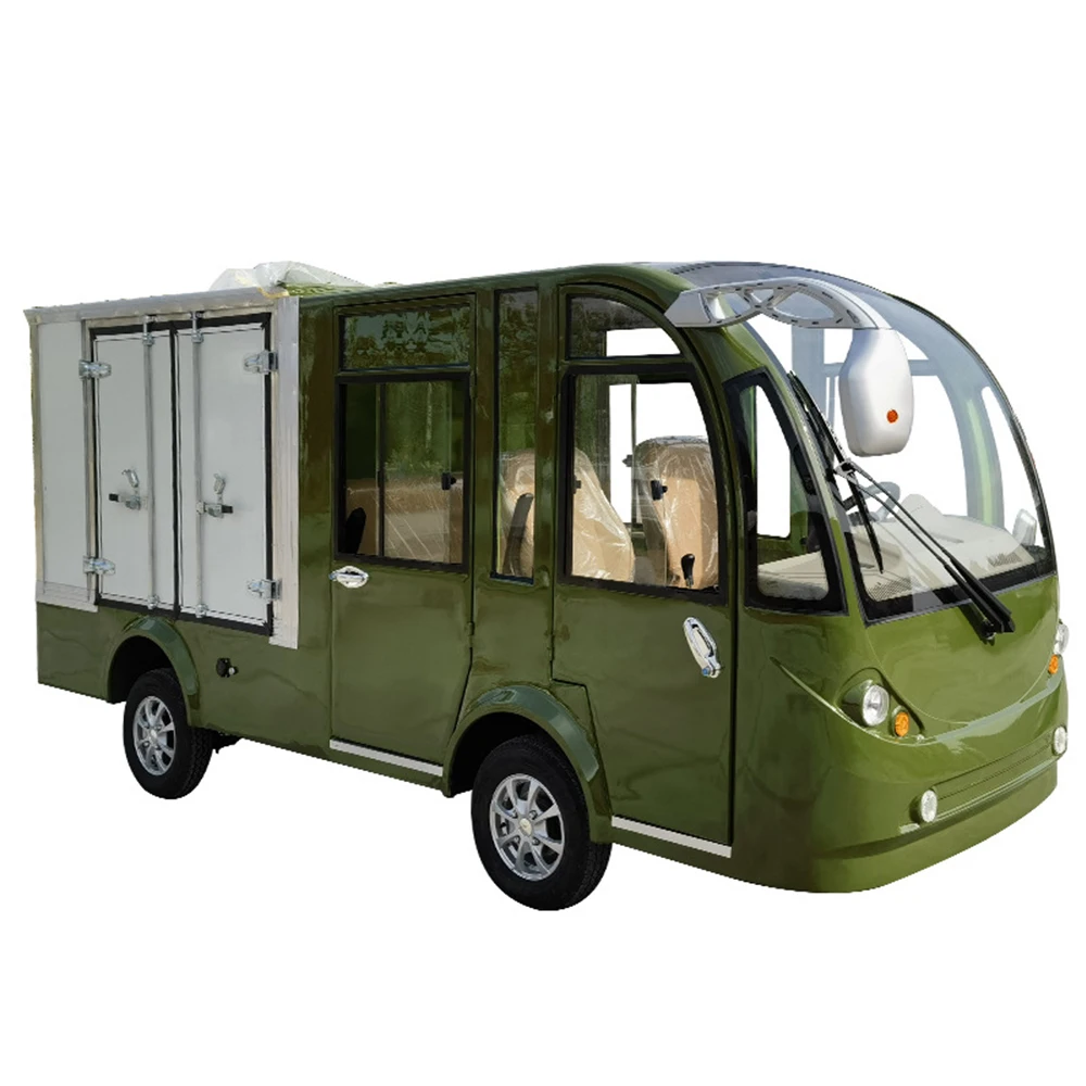 96V AC System Small Lithium Sightseeing Tourist 13 Seater Electric Shuttle Bus Sale