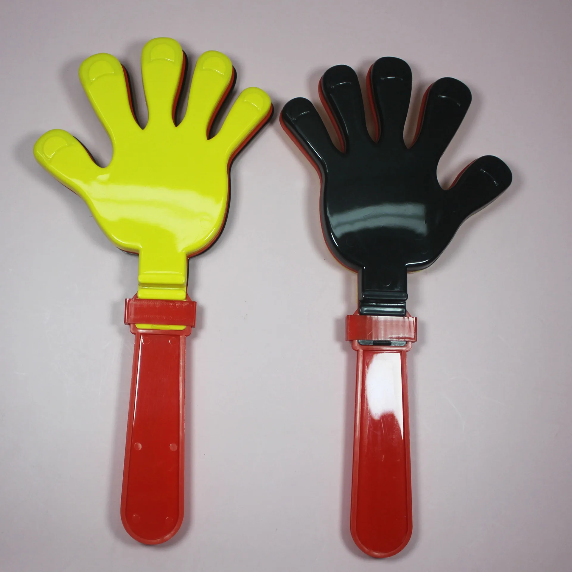 Promotional Plastic Hand Clappers Noise Maker Customized Logo Printed Hand Clappers