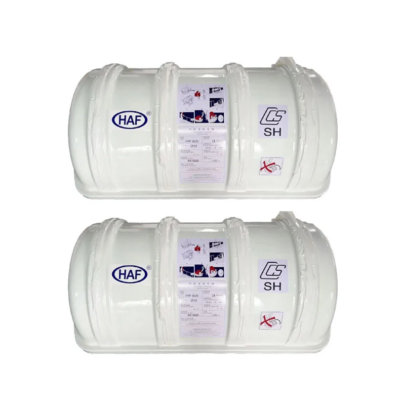 Different capacity devit-launched inflatable liferaft for marine survival at low price