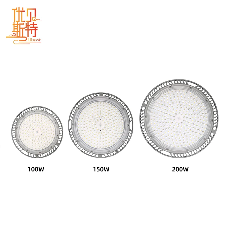 Youbeisite New Design Round Hanging IP66 Waterproof Aluminum 100W 150W 200W LED High Bay Light