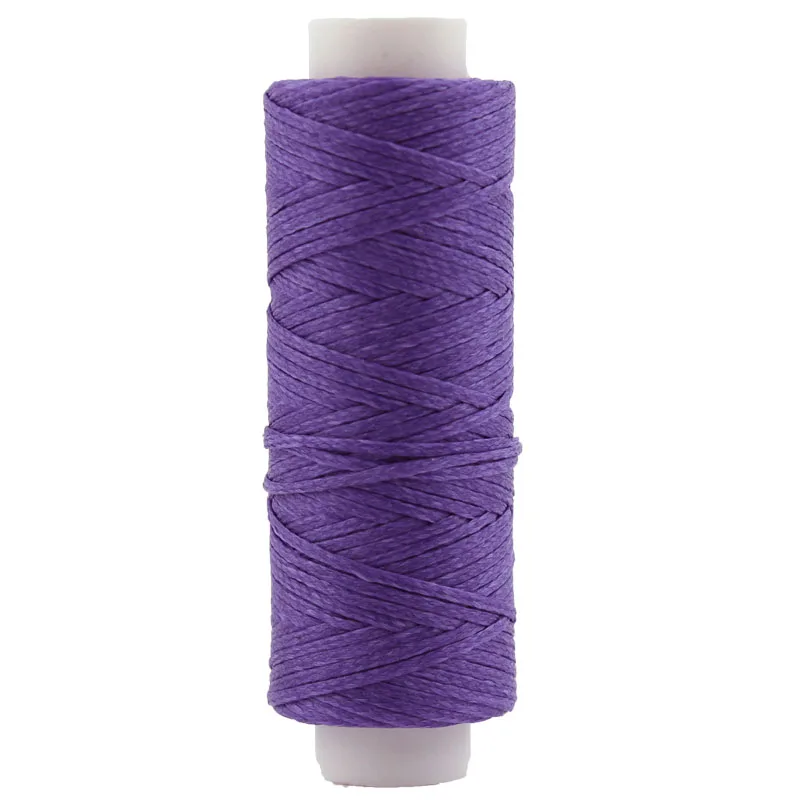 Кожаный швейный вощеный шнур для кожаного ремесла DIY прочный кожаный Воск хлопковая нить ручная сшитая Полиэстеровая нить