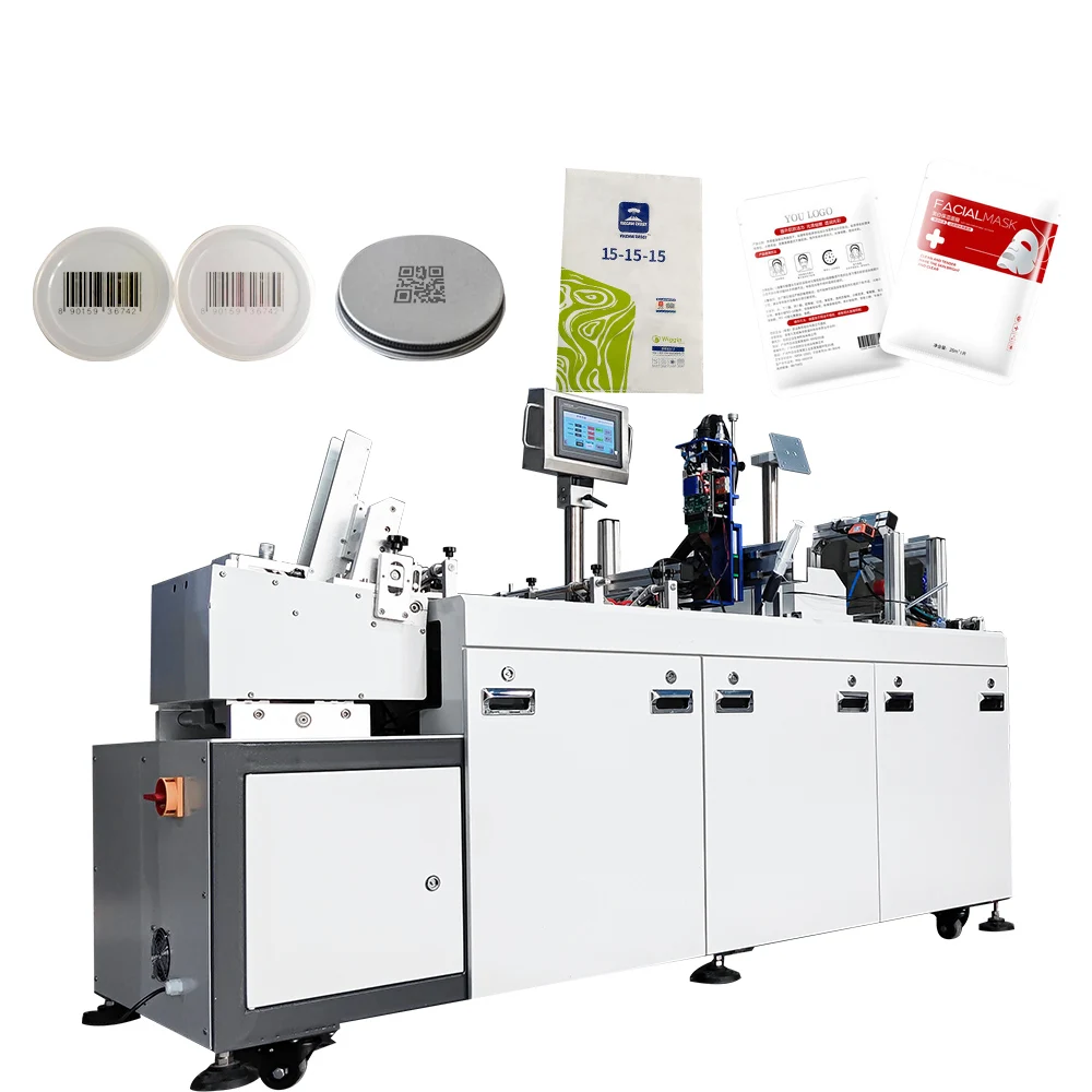 Kelier Price Tag High Stability Industrial Automatic UV Inkjet Printing System label UV Jet Printer for QR Code Packaging