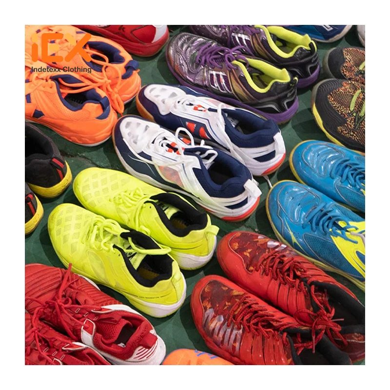 Indetexx Wholesale Breathable Soccer Shoe Italian Used Branded Shoes Bales
