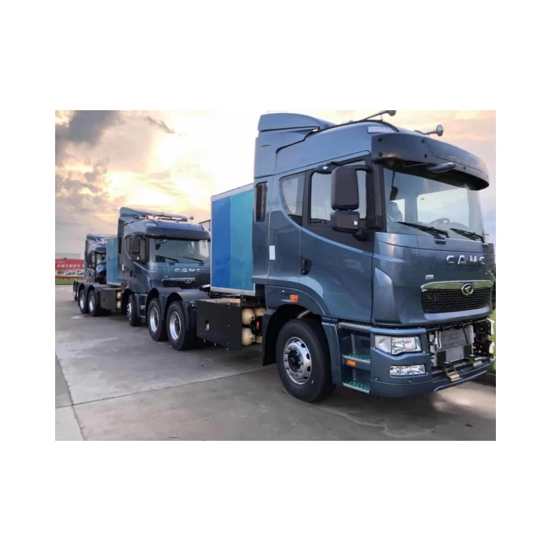 Китай в наличии сверхмощный CAMC 6x4 CNG тракторные грузовики удобные для вождения