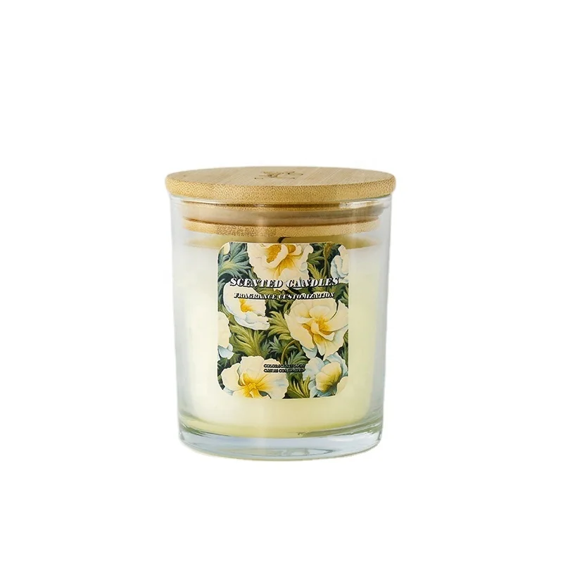 LA08T Scented Candles Premium Home Decor Organic Soy Wax Private Label High Quality
