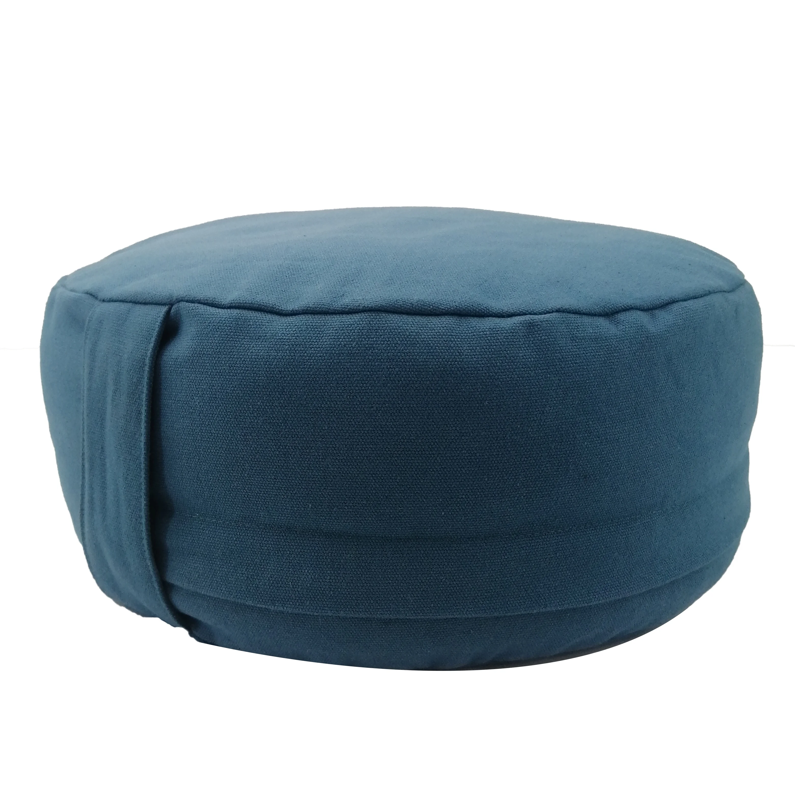 Yoga cushion meditation mat filled with buckwheat husks