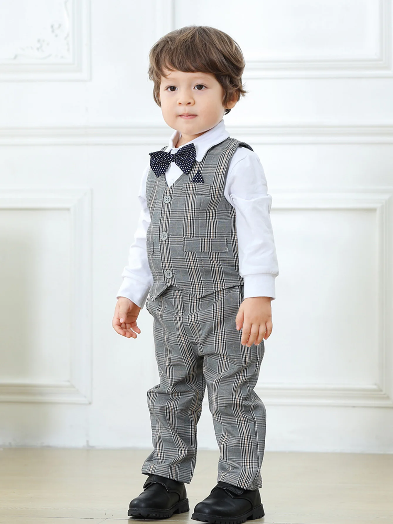 Birthday wholesale toddler 3-6 month baby boy suit clothes for children