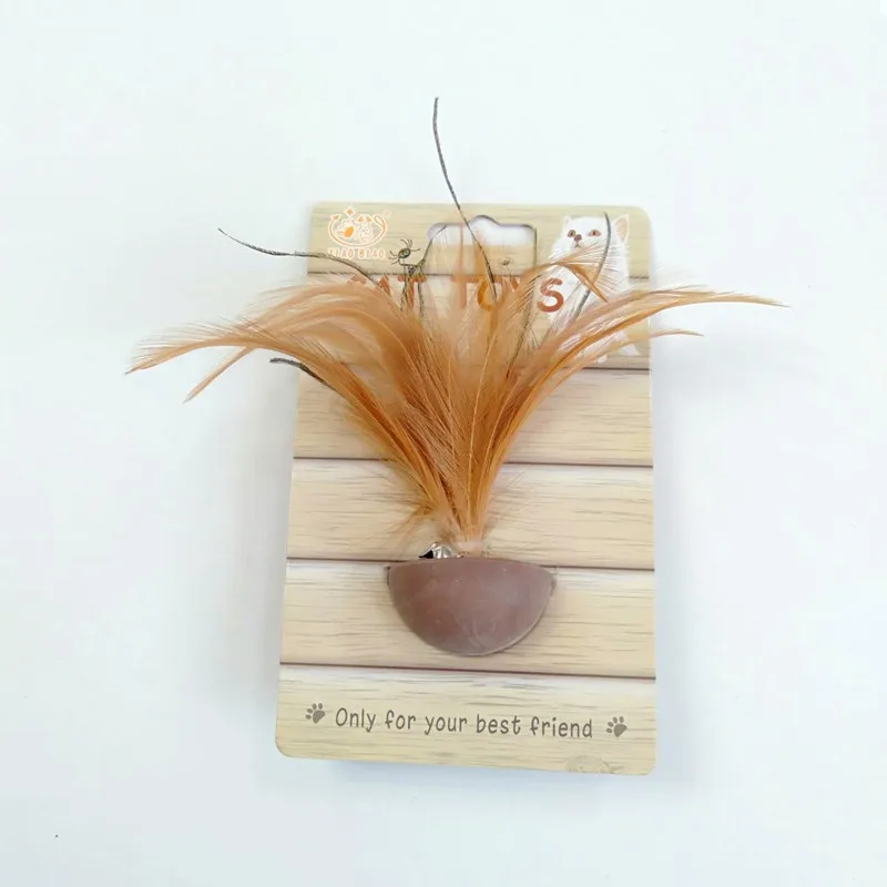 Оптовая продажа, прочные резиновые игрушки для кошек с колокольчиком