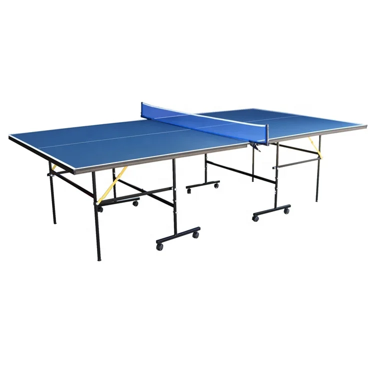 Konford Hot Sale 12mm Folding Ping Pong Table OEM Cheap Custom 15 Moveable Wheels Lock Tennis De Table for Indoor Outdoor Sports