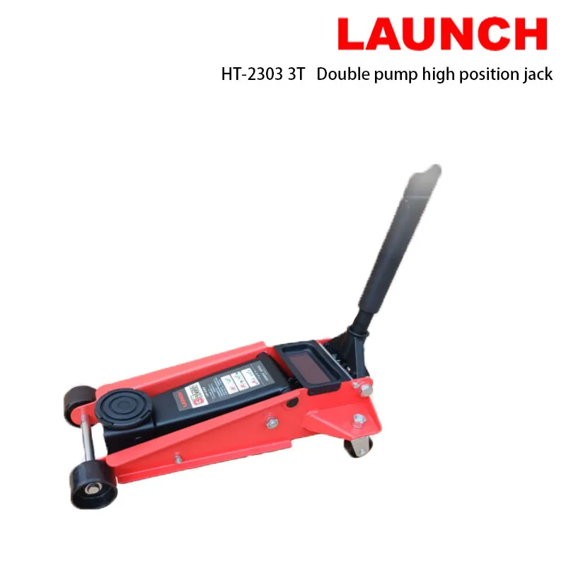 LAUNCH 3 ton low profile floor jack double pump hydraulic floor jack High lift electric car jack LH-2303