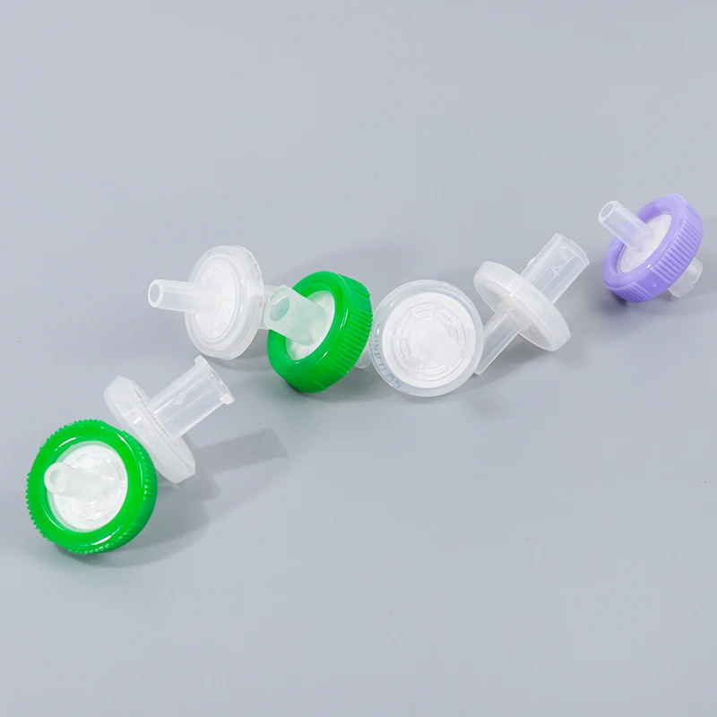 Lab Sterile PTFE Pes PVDF Nylon 0.22um 0.45um Syringe Filter