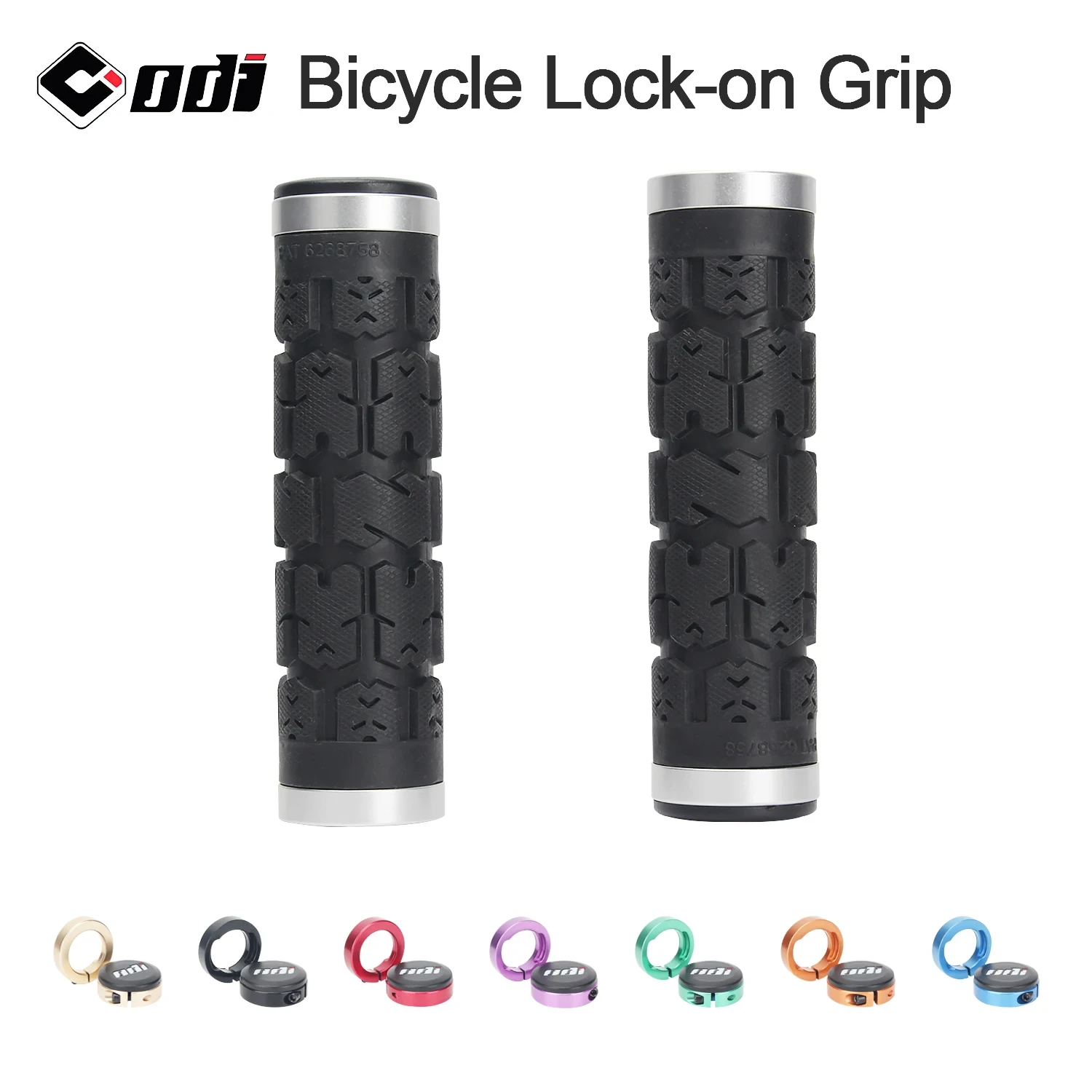 ODI RG01 Bicycle Handlebar Grips Rogue Lock-on Anti-Slip Shock Absorption Handle Cover Double Locking for MTB/Road Bike