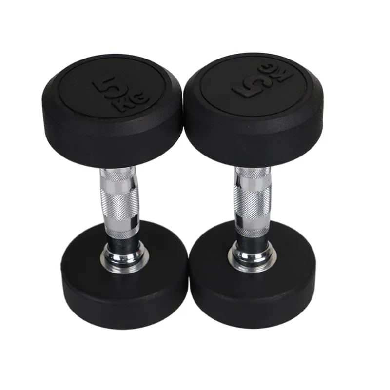 Pro-steel  Fixed Round TPU CPU PU Steel  Dumbbell