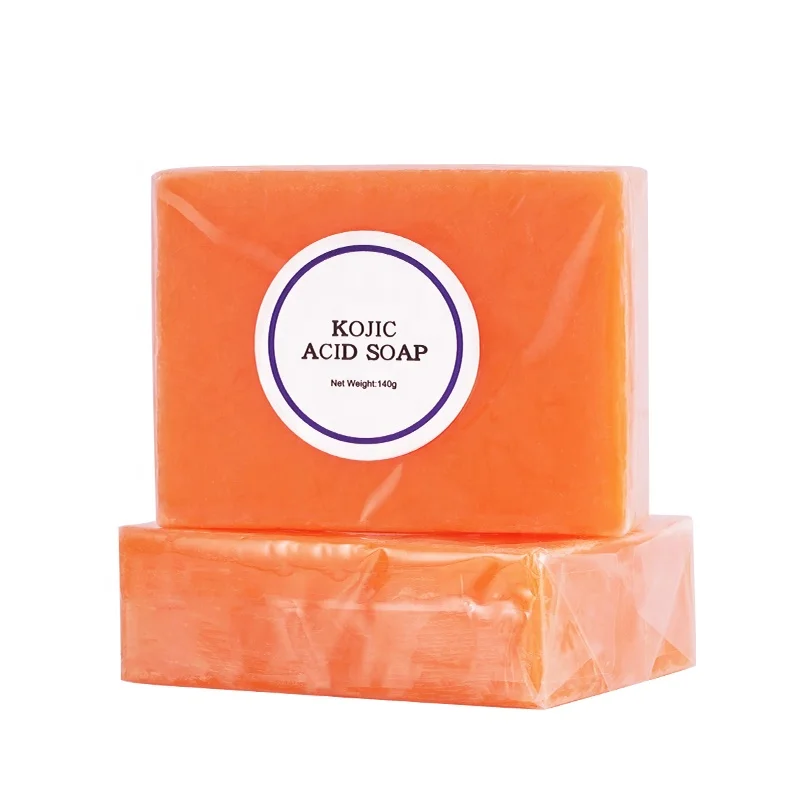 Custom High Quality Natural 140g Gently Cleansing Organic Whitening Kojic Acid Soap