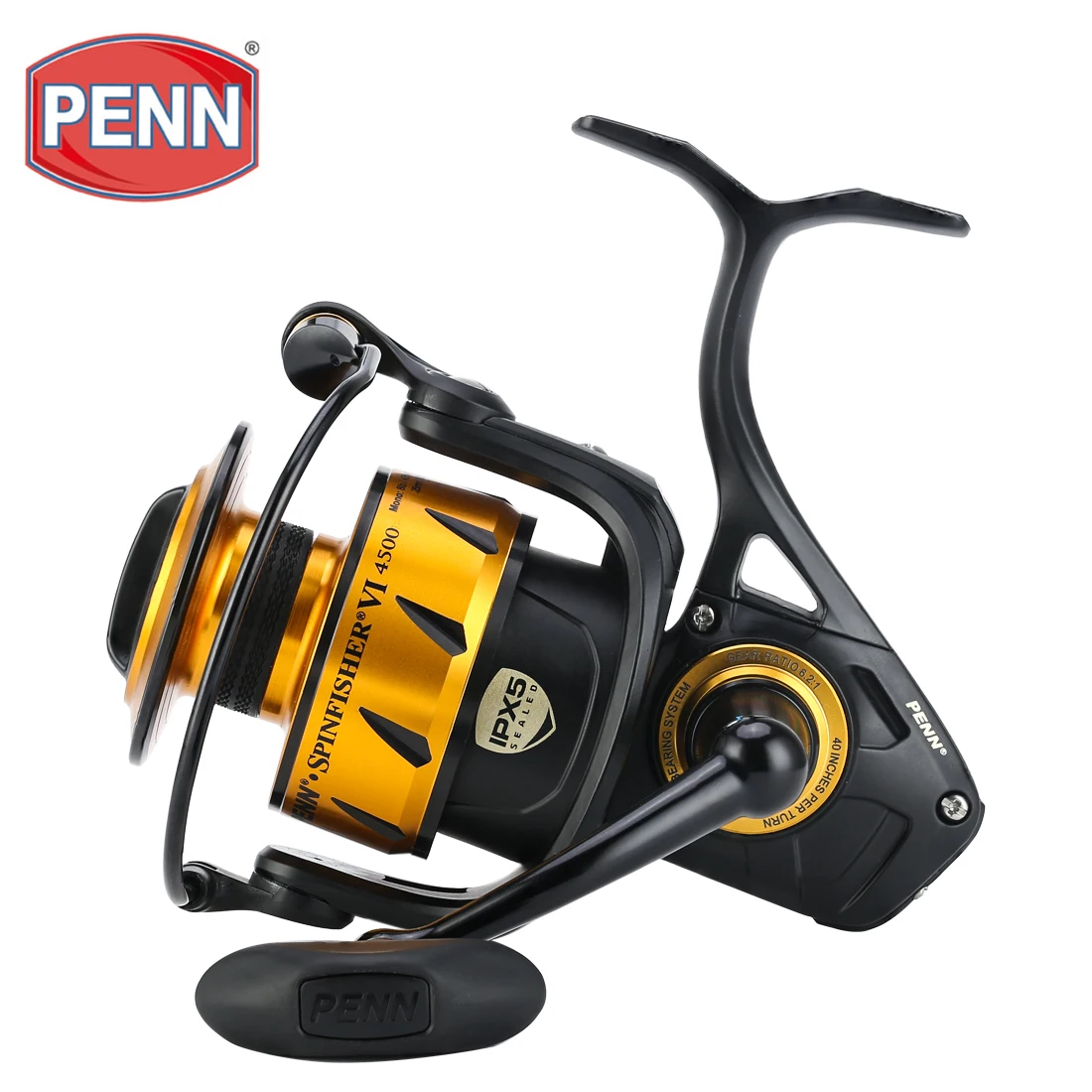 100% оригинальная Рыболовная катушка PENN Sea SPINFISHER V SSV SSVI 3500 4500 5500 6500 8500 9500 для морской воды