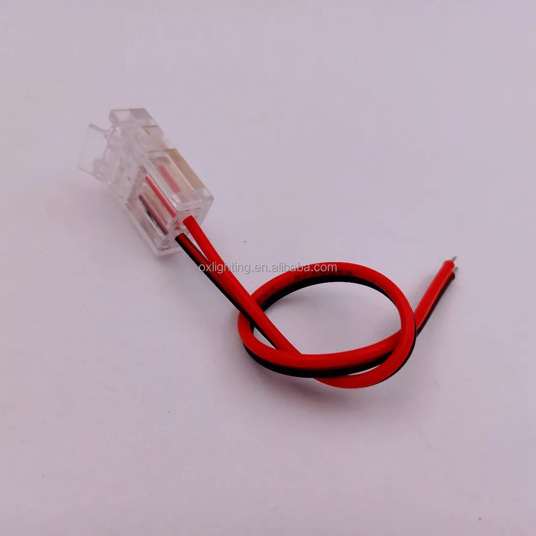 RGB Rgbw Cob Led Connector Adjustable Cct Cob Strip Connector Welding-free 5 Pin Connectors For Cob Led Strip