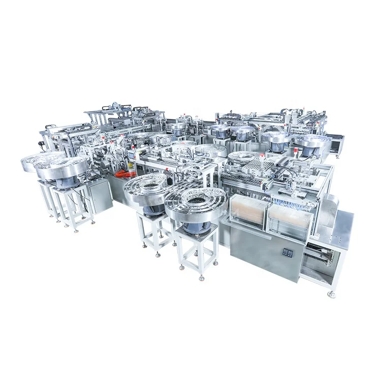 Assembly Medical IV Infusion Set with Precision Filter Assembly Lines Machine