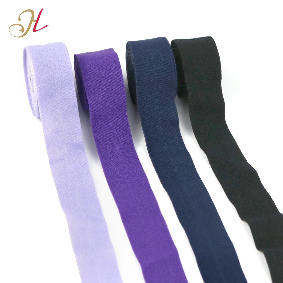 Eco-freindly 2.0Cm Nylon Spandex Webbing Binding Edge Tape Down Jacket Cuffs Strap Webbing