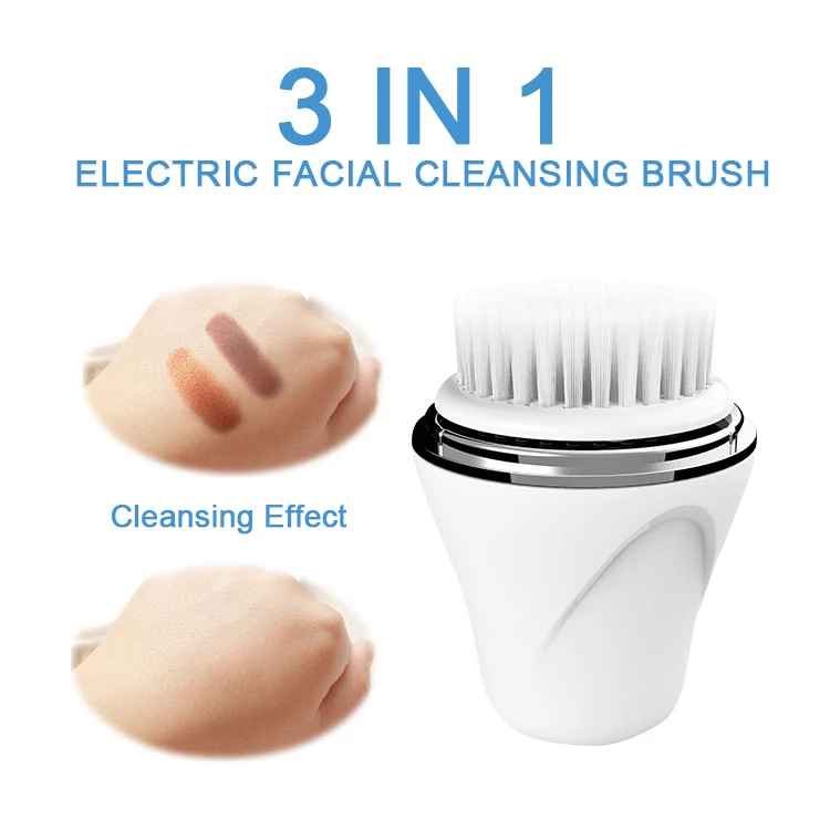 Ultrasonic Facial Clean Private Label Exfoliating Scrub Skin Care Deep Cleansing Face Cleaner Flex Face Mask Cleaning Brush