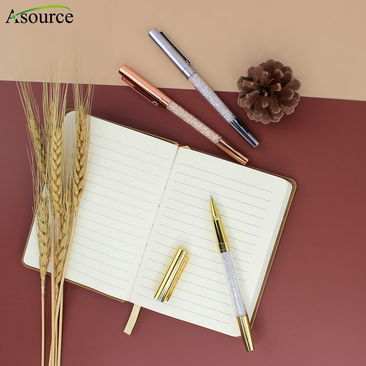 Crystal Filled Gel Pen Luxury Pen For Gift