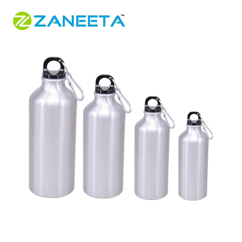 Fashion Sublimation Sports Bottle White Sublimation Blank Aluminum Sport Water Bottle