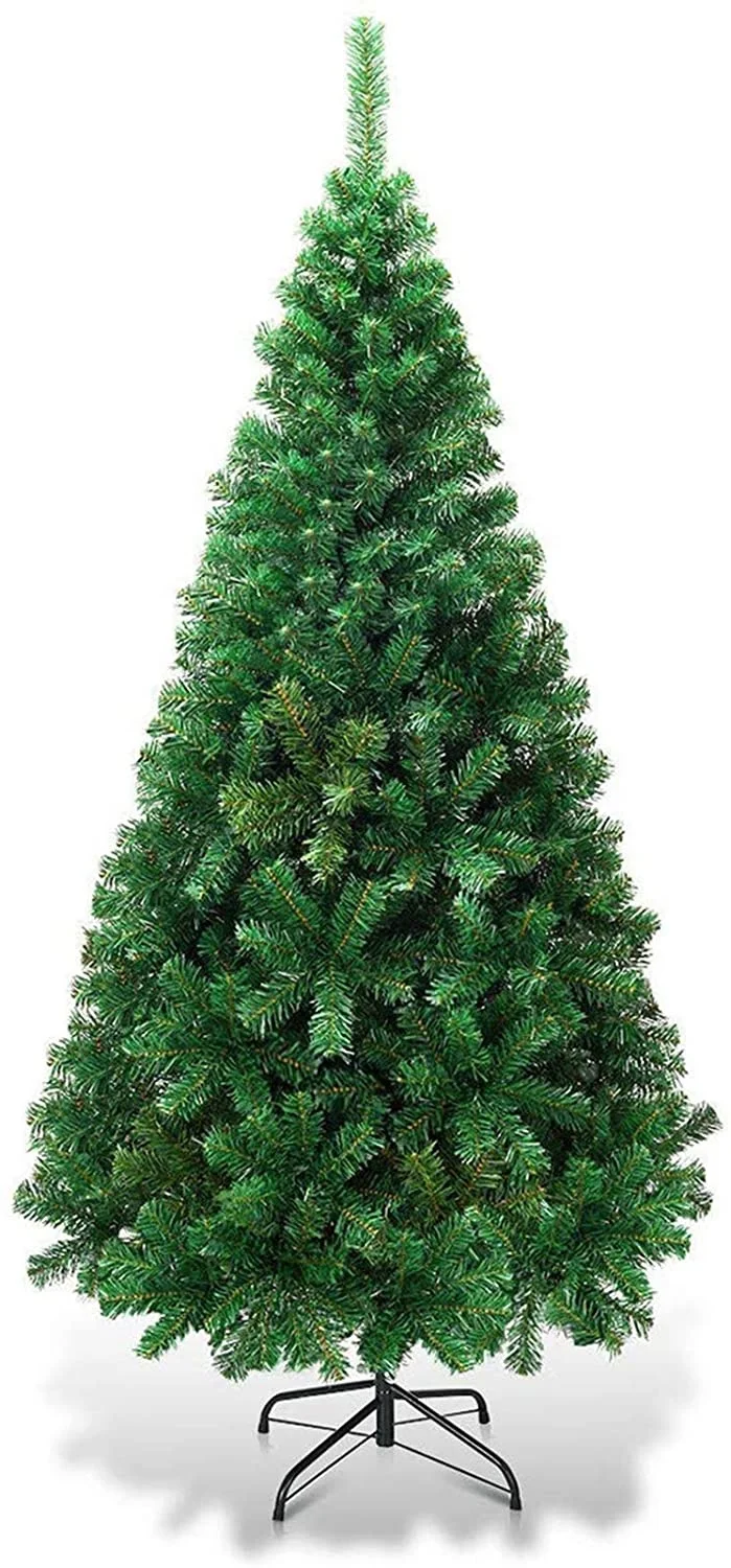 High Quality Artificial PVC PE PET Christmas Tree Slim Branches Can with Customized  Led Light for Decoration