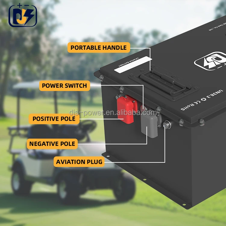 Customization 48v 154Ah club cart deep cycle lifepo4 51.2v 48 volts low speed sightseeing car lithium ion golf cart battery pack