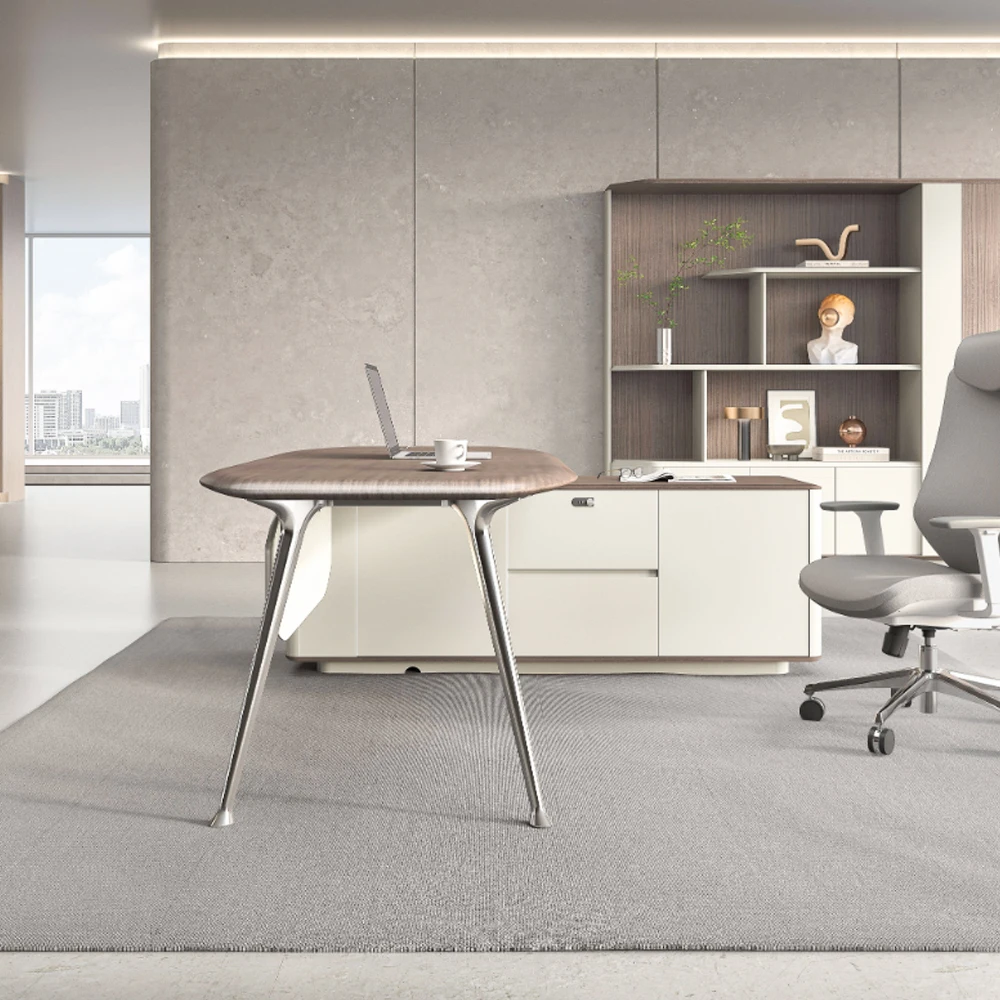 High Quality luxury modern office desk and chair set office table conference table with cabinet italian design executive desk