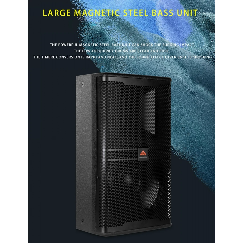 Top Seller Bookshelf Speaker High-end 200-800W 12inch Portable Powerful Karaoke Speaker