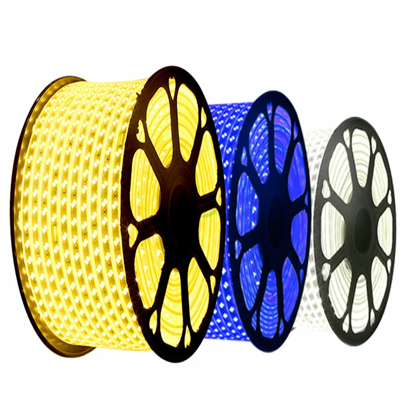 LED strip light double row 240 led/m high bright flexible light 110v-220V ETL listed