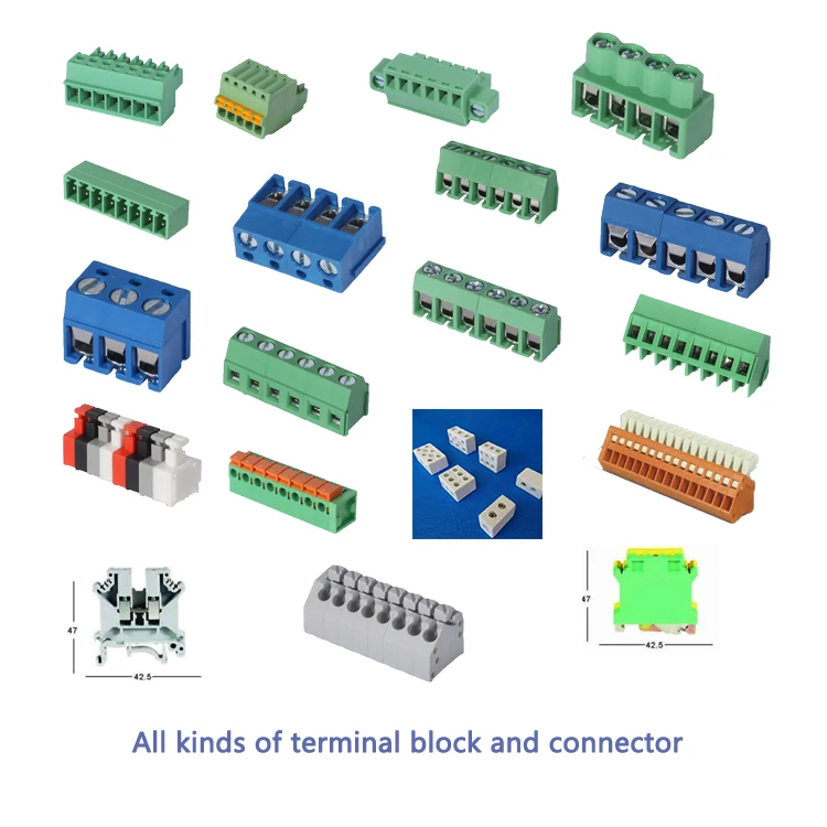  Все виды распределительных клеммных колодок pcb electric
