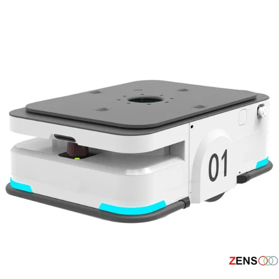 AGV Smart Transport Robotic with Laser Logistics  Warehouse Navigation Reach 180KG Battery  Robot Car