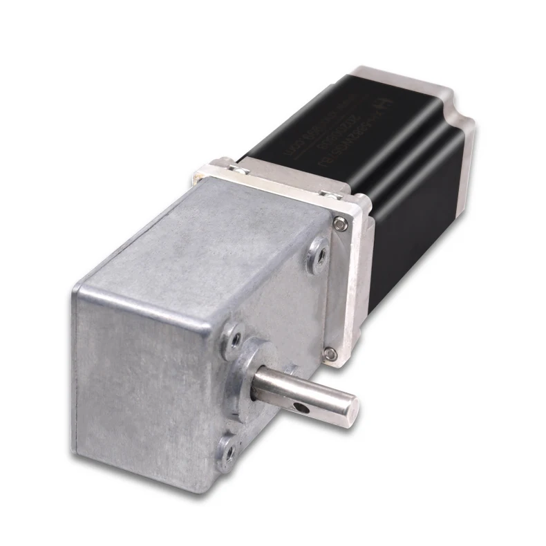 187mm length customable high torque dc bldc worm gear motor 12v 24v for intelligent robot